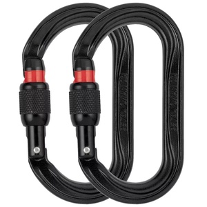 Petzl Карабинери PETZL Oxan Screw-Lock 2-Pack black