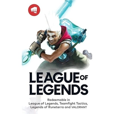 League Of Legends dárková karta 500Kč