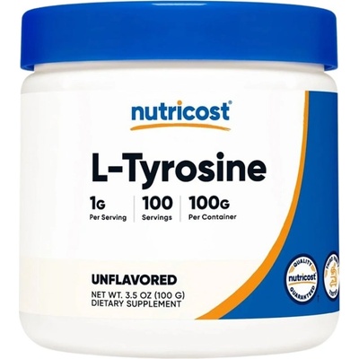 Nutricost L-Tyrosine Powder [100 грама] Неовкусен