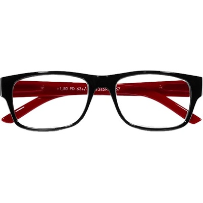 Hama Пластмасови очила за четене hama +2, 5 черно-червени 00096209 (00096209)