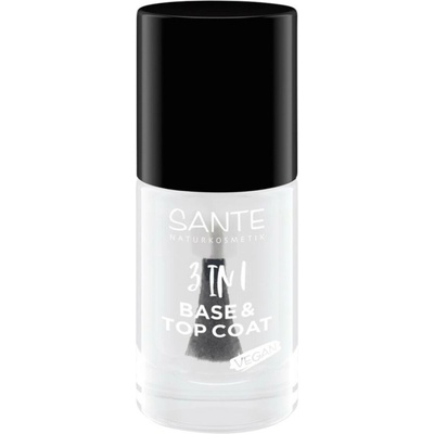 Lak na nechty 3v1 Base & Top coat Sante Objem 8 ml