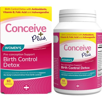 Image 1 of Conceive Plus Birth Control Cleanse 60 caps - SALE exp 09/2025