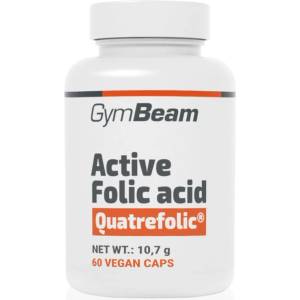 GymBeam Active Folic Acid (Vitamin B9) капсули с фолиева киселина 60 капс