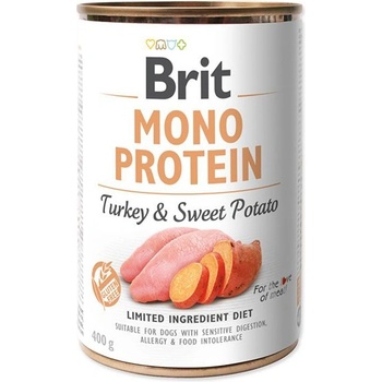 Brit Консерва Brit Mono Protein Пуйка и Сладък картоф, 400 г
