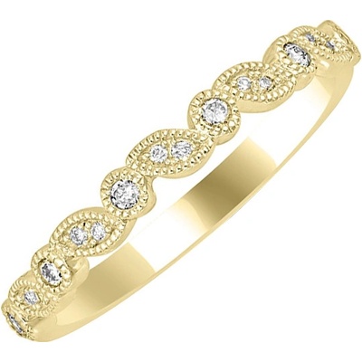 Eppi Diamanty v zlatom eternity prsteni Lyla R34914