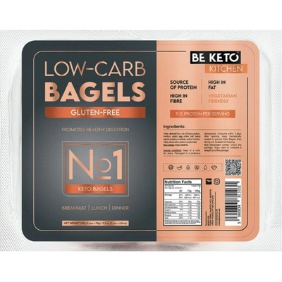 BeKeto Keto bagely s vysokým obsahom bielkovín - 150 g