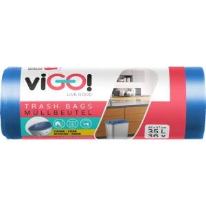 viGO Торби за отпадъци viGO, 9 , 48 × 57 см, 35 л, 36 бр