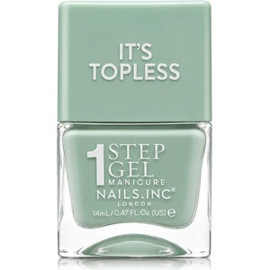 Nails Inc. Nails Inc. It’s Topless 1 Step Gel Nail Polish 14 ml нюанс Camilla