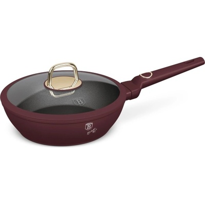 Berlingerhaus Pánev hluboká s titanovým povrchem a poklicí 24 cm Leonardo Collection