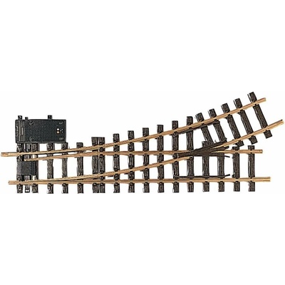 LGB 16150 kolej G výhybka elektrická levá 440 mm 22.5 ° 1243 mm 1 ks