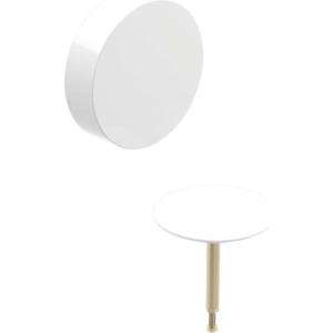 Geberit - Комплект вана, с въртящо се управление, d52, алпийско бяло 150.281. 11.1 (150.281.11.1)