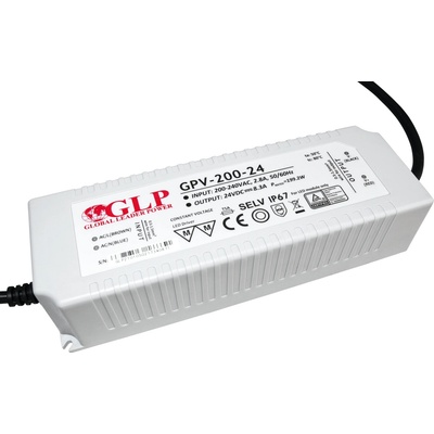 GPV, 200W LED zdroj GPV-200-24, 8,3A, 24V