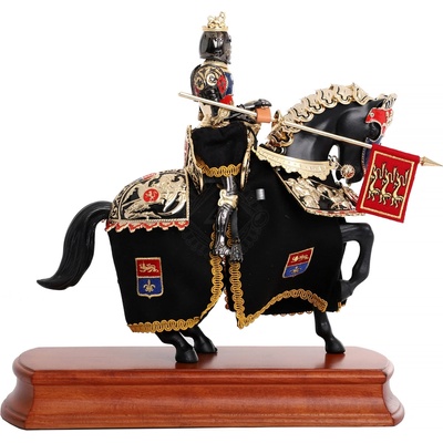 Art Gladius Soška rytíř Černý princ na koni od Art Gladius