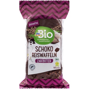dmBio Био оризовки с черен шоколад, 100 g (1513488)