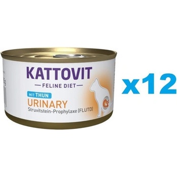 Kattovit Feline Diet Urinary tuňák 12 x 85 g