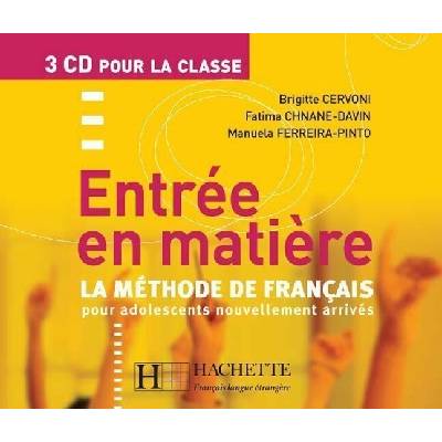 Entrée en matiere: CD audio classe