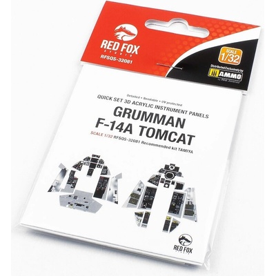 Tamiya Red Fox Studio Kft. Red Fox Studio GRUMMAN F-14A Tomcat for 1:32