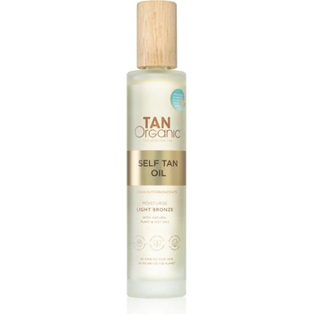 TanOrganic The Skincare Tan автобронзиращо масло цвят Light Bronze 100ml