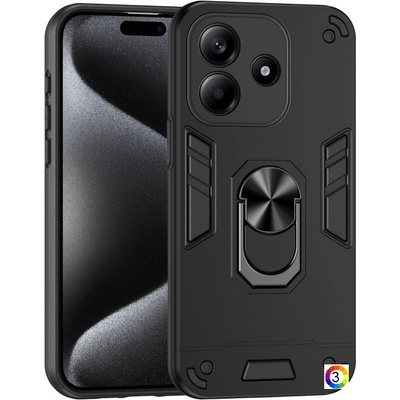 Xiaomi Redmi Note 14 5G Удароустойчив Metal Ring Holder2/ TPU+PC Калъф и Протектор