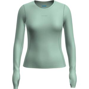 Icebreaker Дамска долна блуза с дълъг ръкав Icebreaker Women's Merino75 CoolLiteFeatherlight L/S Crewe Longsleeve - Mint (114-3465-0313)