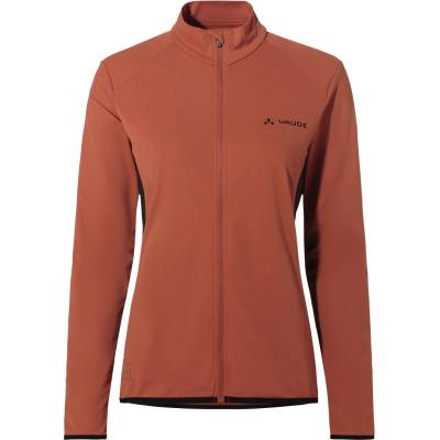 Vaude Дамска фланелка с дълъг ръкав за колоездене Vaude Women's Matera L/S Tricot II Cycling jersey - Buckeye - размер 40 (EU) (156-2241-0313)