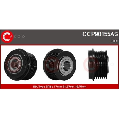 Řemenice, generátor CASCO CCP90155AS