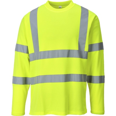 Portwest hi-vis s278 / Светлоотразителна функционална риза с дълъг ръкав - hv жълто xl (s278yerxl)