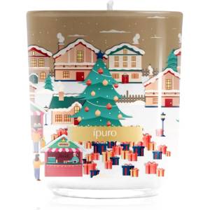 ipuro Christmas Town Glamour Night ароматна свещ с капак 270 гр