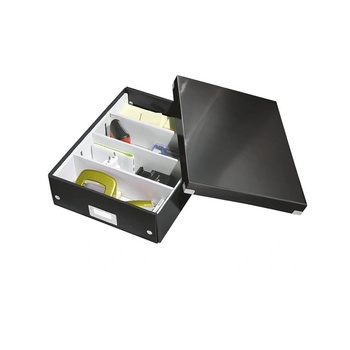 Leitz 60580095 кутия за канцеларски папки Полипропилен (PP) Черен (60580095) (60580095)