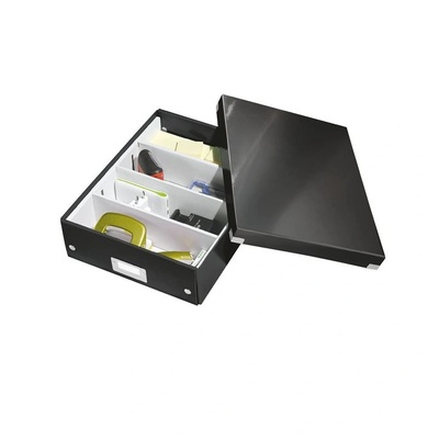 Leitz 60580095 кутия за канцеларски папки Полипропилен (PP) Черен (60580095) (60580095)
