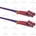 Conneu Оптична пач корда LC-LC OM4 Мулти мод дуплекс, виолетова, 5м (CNFJ-LCLCOM4DVT3mm-5)