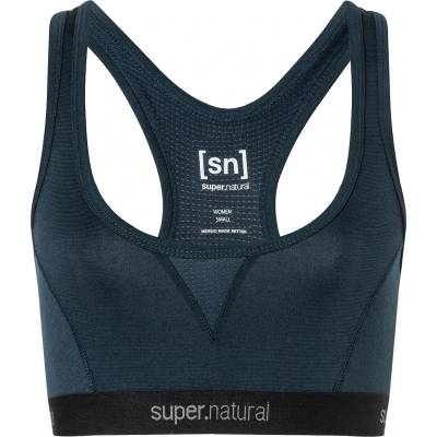 super. natural Дамски спортен сутиен super. natural Women's Tundra 220 Semplice Bra Sports bra - Blueberry - размер XL (114-2951-0215)