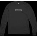 Pánské tričko Emerica Eff Corporate Long Sleeve 22/23 Black