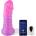 HISMITH WDA028-M Wildolo Huge Massive Fantasy Girthy Silicone Dildo Vibrator with App 20.9cm Pink