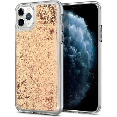 Samsung Калъф с течни брокати за Samsung Galaxy A73 - Златен KP17860