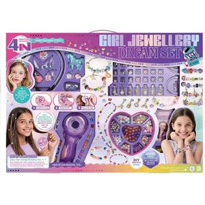 Man Yuk Toys 4 в 1 огромен моден комплект мечта (ksy1002)