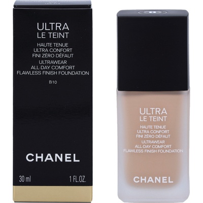 Chanel Dlouhotrvající tekutý make-up Ultra Le Teint Fluide Flawless Finish Foundation B10 30 ml