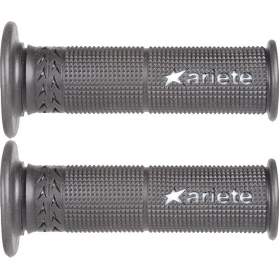 ARIETE gripy ROAD SUPER SOFT ESTORIL SUPER BIKE GEL (120 mm) s otvorem barva černá bílá (12)