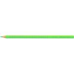 Faber-Castell Grip триъгълен неоново зелен цветен молив FC112410 (FC112410)