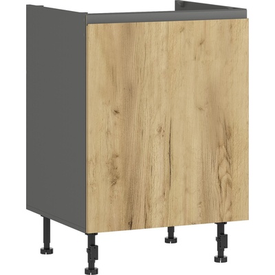 Долен кухненски шкаф Lusil H 60/87 за мивка с една врата