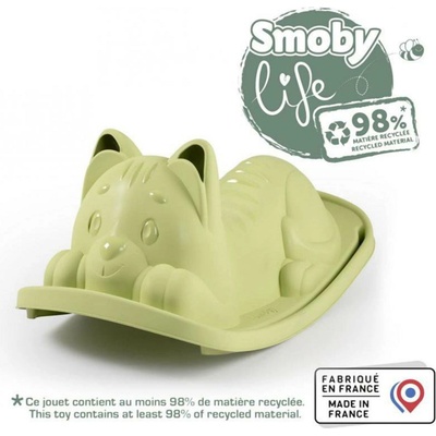 Smoby Hojdačka mačka Green Cat Rocker Life zelená