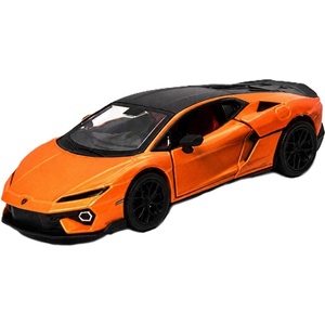 Kinsmart Метална количка Kinsmart - Lamborghini Temerario, 1: 38, оранжева (52142)