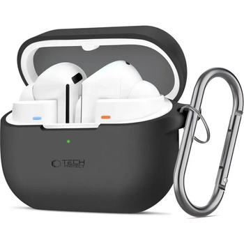 Tech-Protect Силиконов калъф Tech-Protect Hook Case за Samsung Galaxy Buds 3 / 3 Pro - черен (5906302313723)