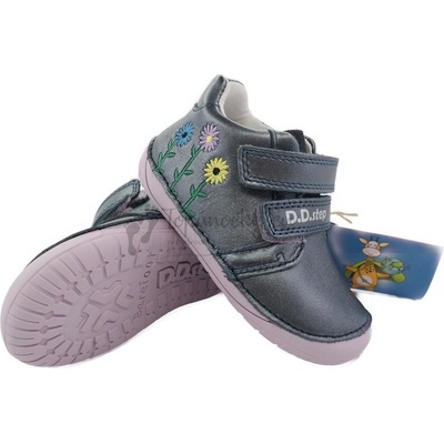 D.D.STEP Detské barefoot topánky S070-42771A ROYAL BLUE