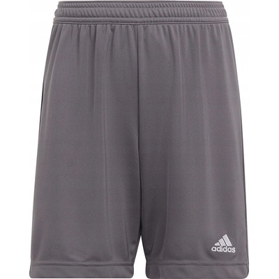 Adidas krátke šortky nad kolená polyester sivé