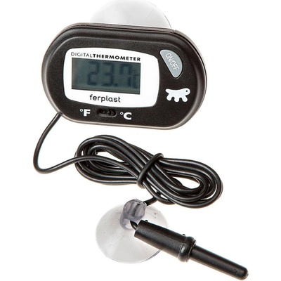 Ferplast Digital thermometer - Електронен дигитален термометър за аквариуми, 5, 8 / 3, 7 / 1, 6 см