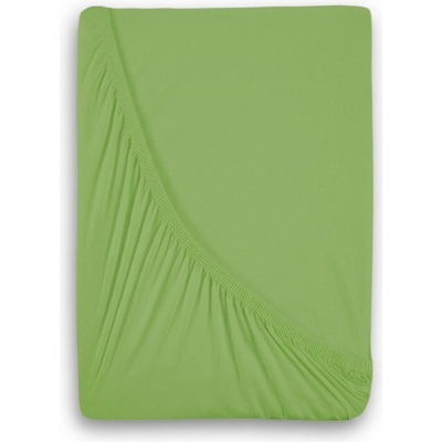 Kvalitex Jersey prostěradlo s lycrou světle zelené 140x200