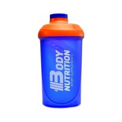 Body nutrition Šejkr 600 ml modro oranžový