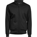 TEE JAYS tj5440 / Мъжки суитшърт с цип, премиум - черен 4xl (18544000214)