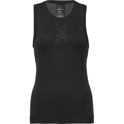 X-Bionic Дамска тениска X-Bionic Women's Xceed Run Tank Top Running shirt - X Black / Rhino Grey (916-3659-0214)